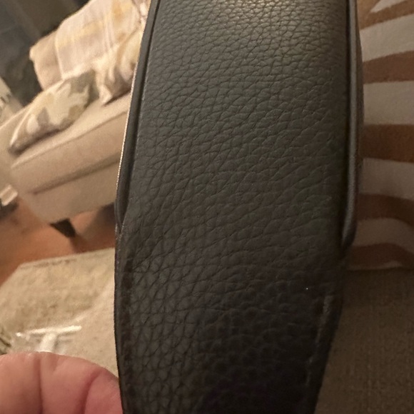 Michael Kors Black PIPER Tote, Shoulder Bag With Chain Accents Pebbled Leather - Picture 9 of 16